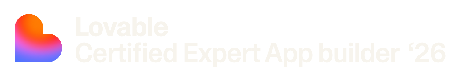 Lovable Certified Expert · App builder 2026